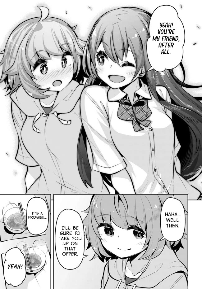 Tenkosaki: The Neat and Pretty Girl at My New School Is a Childhood Friend of Mine Who I Thought Was a Boy Chapter 25 page 15 - Chapter 25: Part Time Job