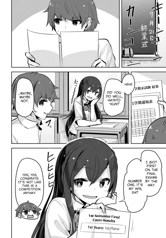 Tenkosaki: The Neat and Pretty Girl at My New School Is a Childhood Friend of Mine Who I Thought Was a Boy Chapter 25 page 16 - Chapter 25: Part Time Job