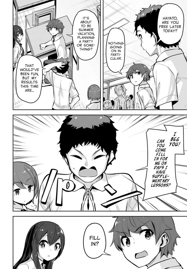 Tenkosaki: The Neat and Pretty Girl at My New School Is a Childhood Friend of Mine Who I Thought Was a Boy Chapter 25 page 18 - Chapter 25: Part Time Job