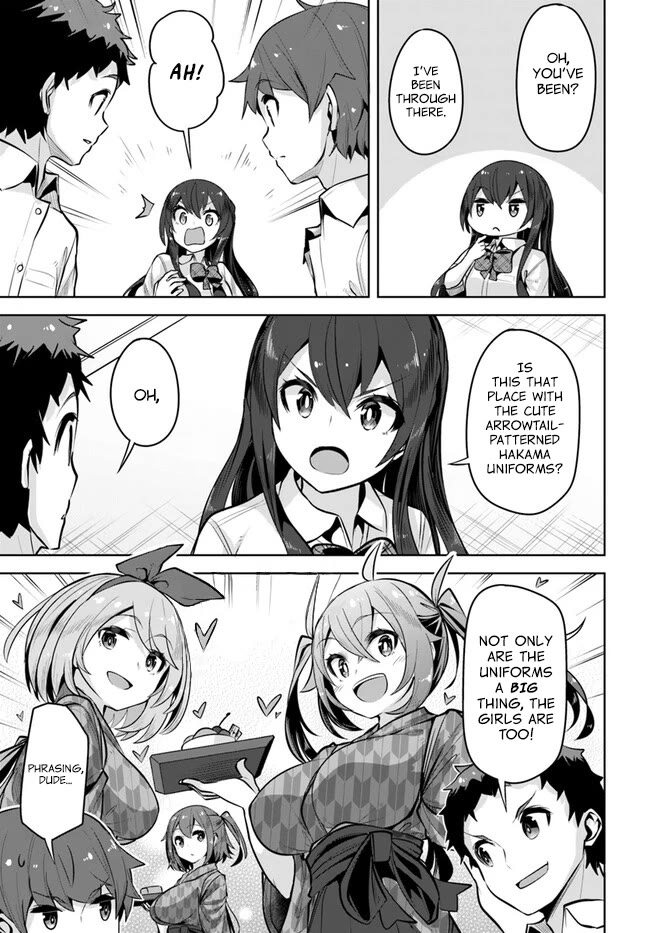 Tenkosaki: The Neat and Pretty Girl at My New School Is a Childhood Friend of Mine Who I Thought Was a Boy Chapter 25 page 21 - Chapter 25: Part Time Job