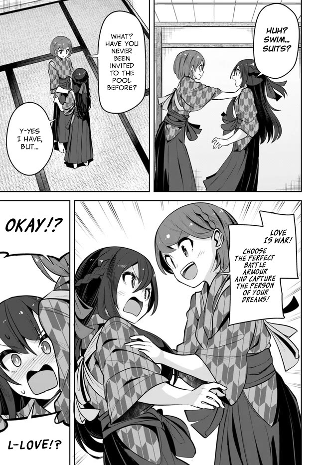 Tenkosaki: The Neat and Pretty Girl at My New School Is a Childhood Friend of Mine Who I Thought Was a Boy Chapter 25 page 31 - Chapter 25: Part Time Job