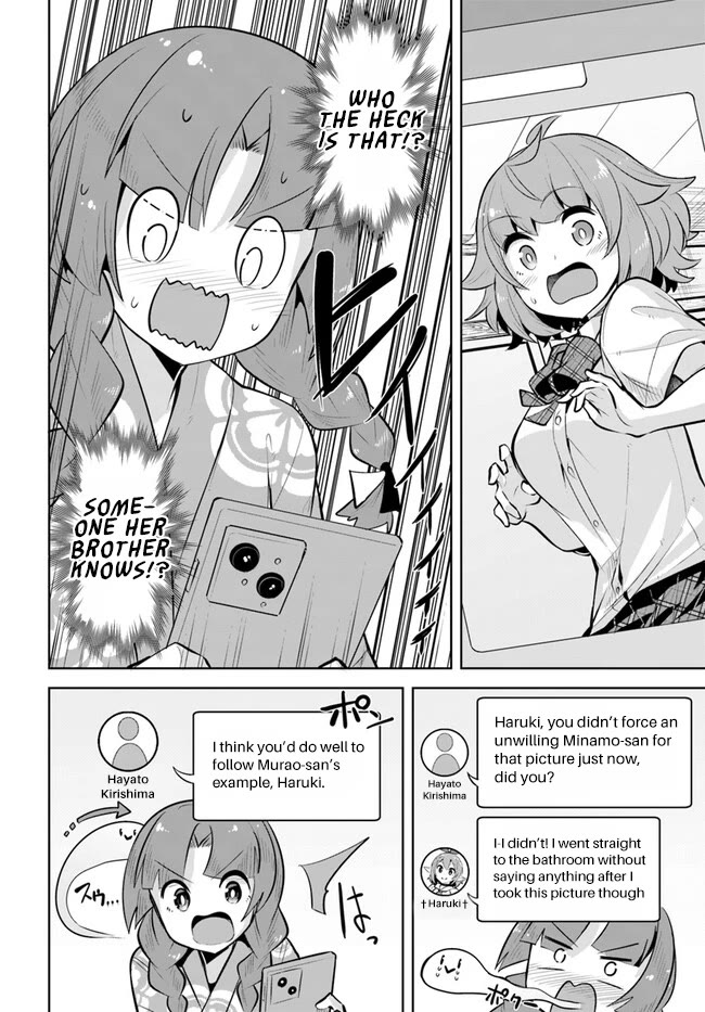Tenkosaki: The Neat and Pretty Girl at My New School Is a Childhood Friend of Mine Who I Thought Was a Boy Chapter 25 page 6 - Chapter 25: Part Time Job