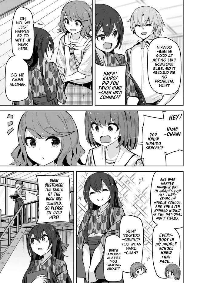 Tenkosaki: The Neat and Pretty Girl at My New School Is a Childhood Friend of Mine Who I Thought Was a Boy Chapter 26 page 7 - Chapter 26: Summer Vacation!