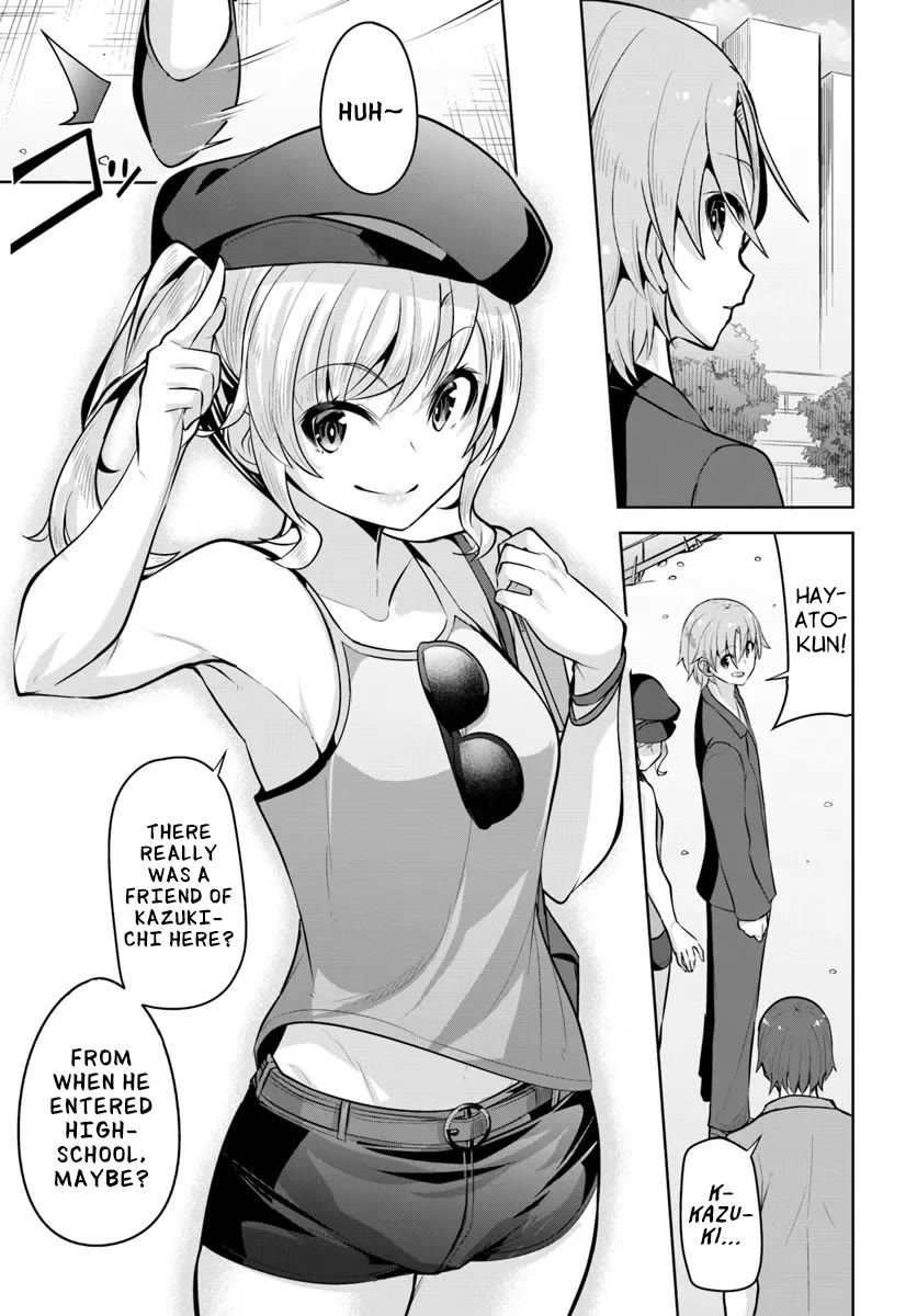 Tenkosaki: The Neat and Pretty Girl at My New School Is a Childhood Friend of Mine Who I Thought Was a Boy Chapter 27 page 11 - Chapter 27: A Girl's...