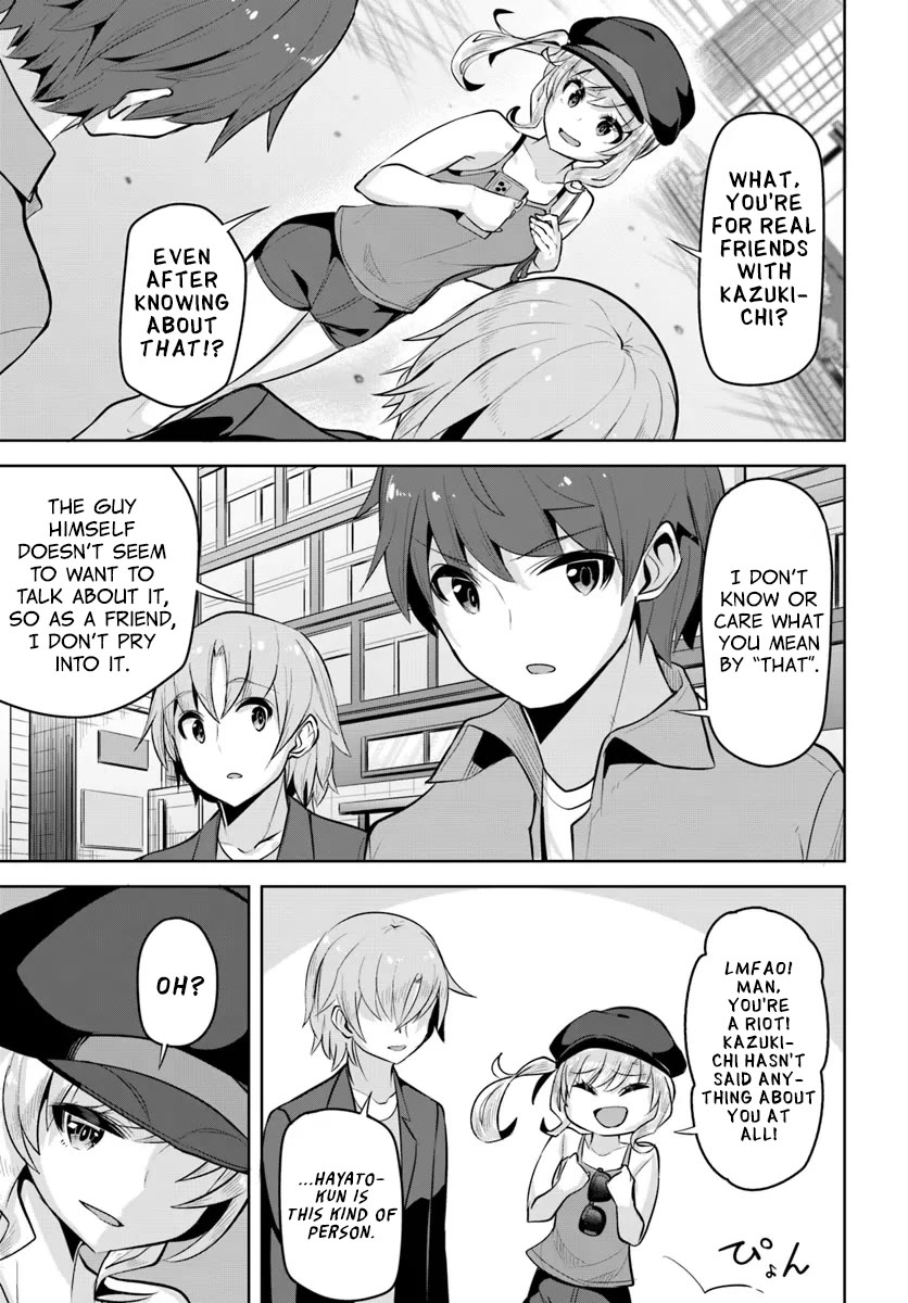 Tenkosaki: The Neat and Pretty Girl at My New School Is a Childhood Friend of Mine Who I Thought Was a Boy Chapter 27 page 15 - Chapter 27: A Girl's...
