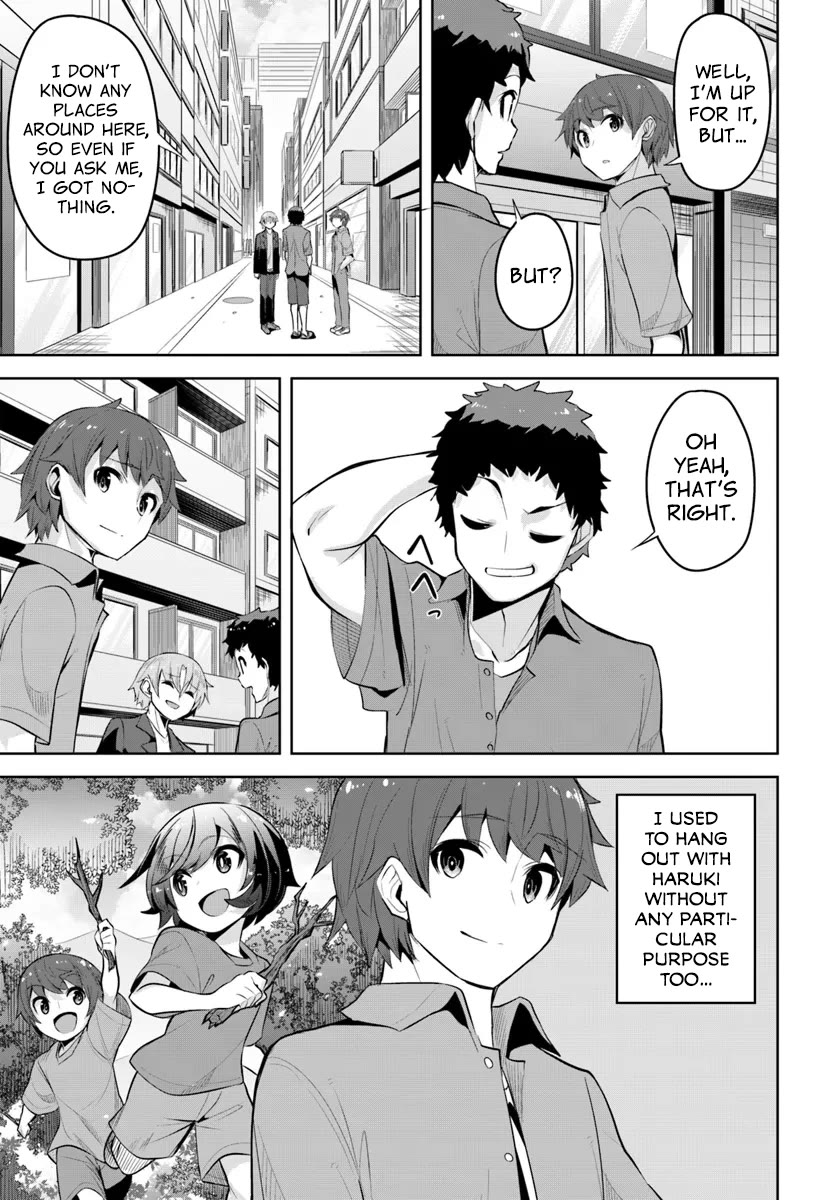 Tenkosaki: The Neat and Pretty Girl at My New School Is a Childhood Friend of Mine Who I Thought Was a Boy Chapter 27 page 21 - Chapter 27: A Girl's...