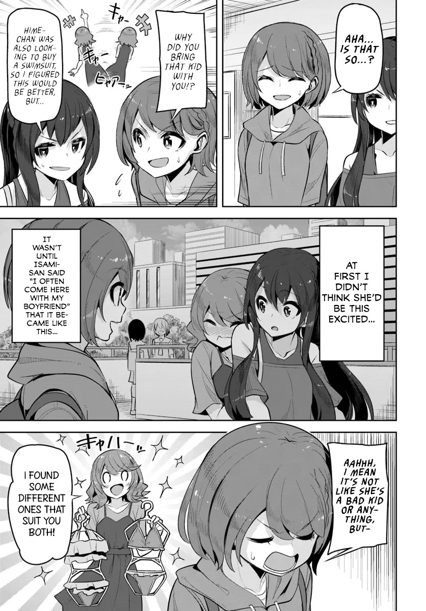 Tenkosaki: The Neat and Pretty Girl at My New School Is a Childhood Friend of Mine Who I Thought Was a Boy Chapter 27 page 27 - Chapter 27: A Girl's...