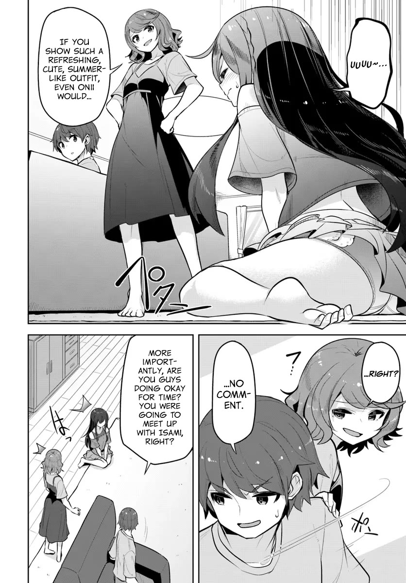 Tenkosaki: The Neat and Pretty Girl at My New School Is a Childhood Friend of Mine Who I Thought Was a Boy Chapter 27 page 4 - Chapter 27: A Girl's...