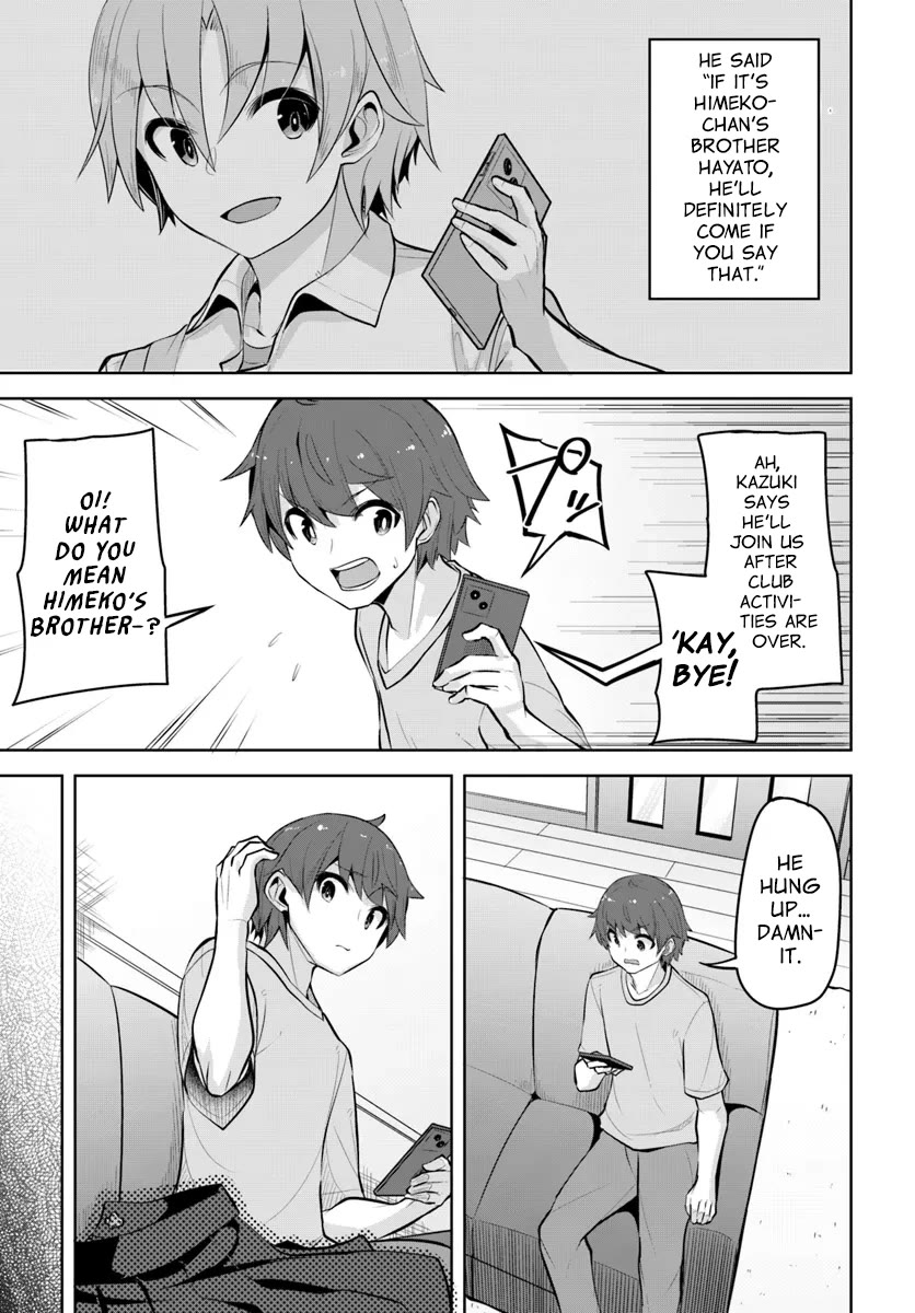 Tenkosaki: The Neat and Pretty Girl at My New School Is a Childhood Friend of Mine Who I Thought Was a Boy Chapter 27 page 9 - Chapter 27: A Girl's...