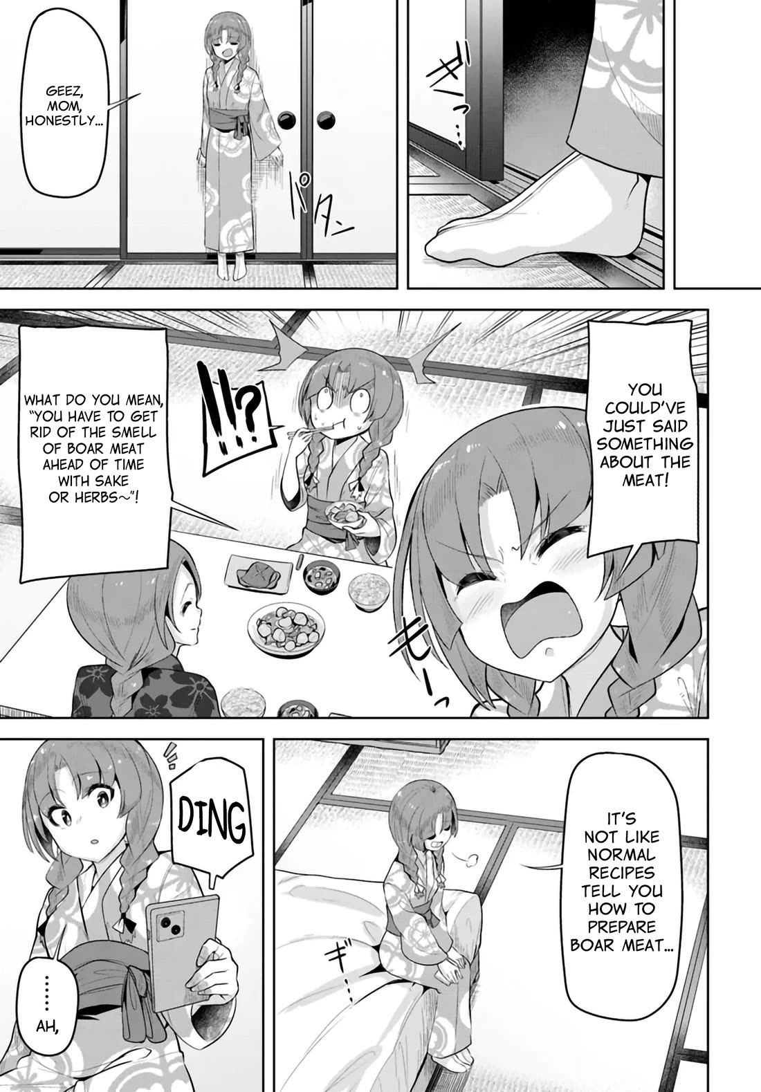 Tenkosaki: The Neat and Pretty Girl at My New School Is a Childhood Friend of Mine Who I Thought Was a Boy Chapter 28.5 page 5 - Chapter 28.5: Just Wish To The Moon And Sing