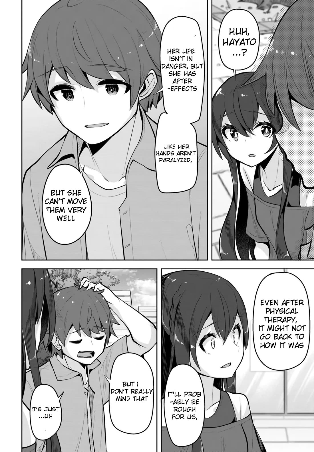 Tenkosaki: The Neat and Pretty Girl at My New School Is a Childhood Friend of Mine Who I Thought Was a Boy Chapter 28 page 16 - Chapter 28: You're Not A Bother
