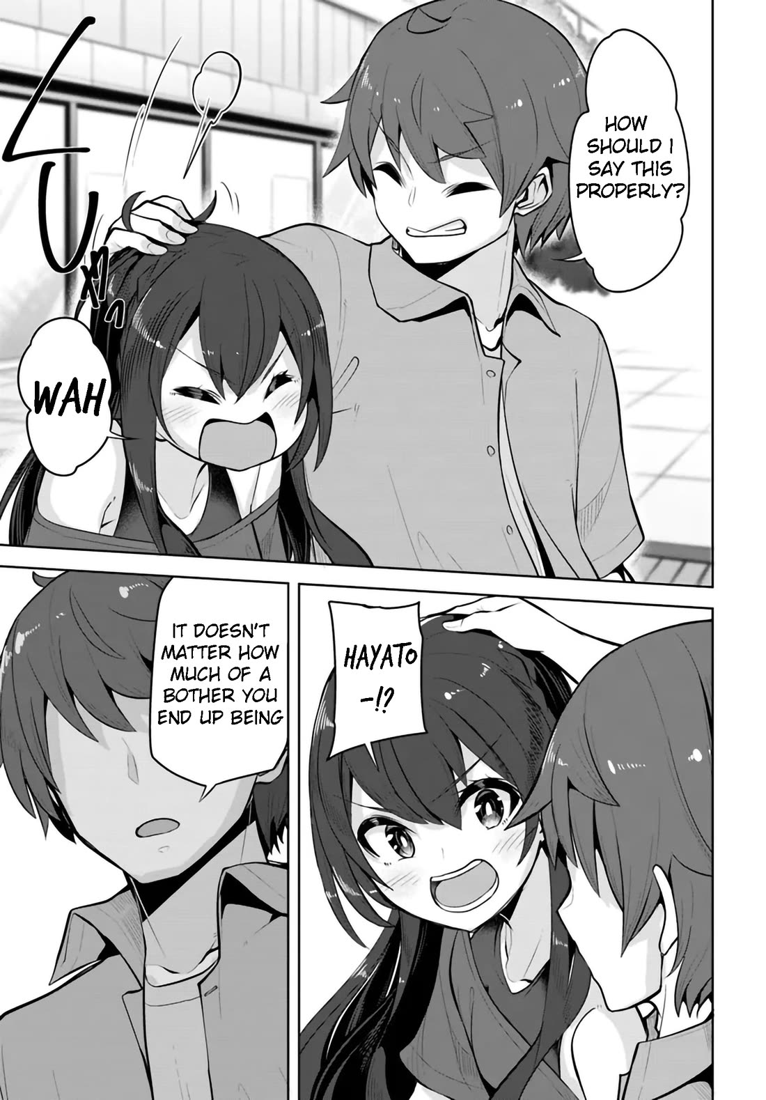 Tenkosaki: The Neat and Pretty Girl at My New School Is a Childhood Friend of Mine Who I Thought Was a Boy Chapter 28 page 17 - Chapter 28: You're Not A Bother