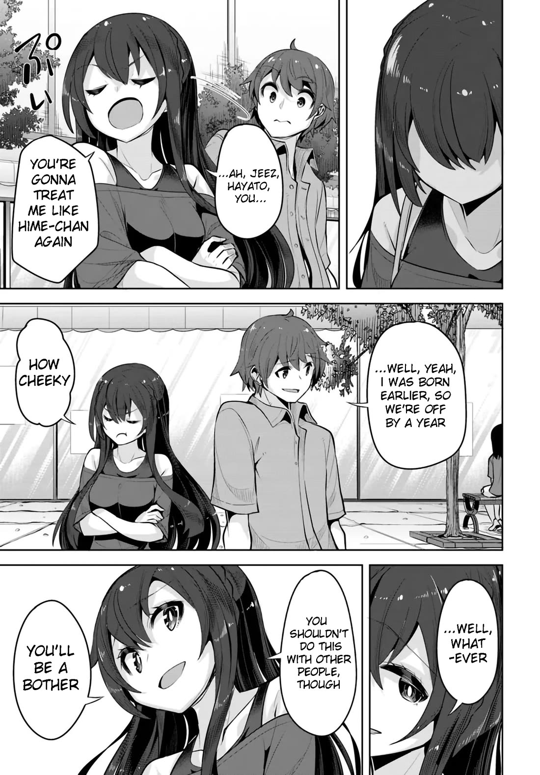 Tenkosaki: The Neat and Pretty Girl at My New School Is a Childhood Friend of Mine Who I Thought Was a Boy Chapter 28 page 19 - Chapter 28: You're Not A Bother