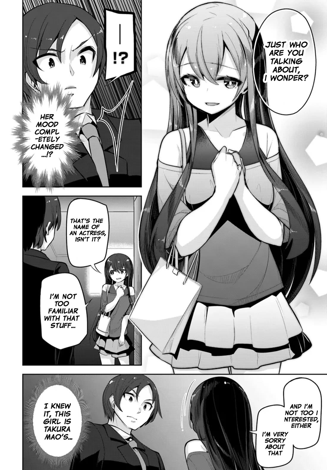 Tenkosaki: The Neat and Pretty Girl at My New School Is a Childhood Friend of Mine Who I Thought Was a Boy Chapter 28 page 8 - Chapter 28: You're Not A Bother