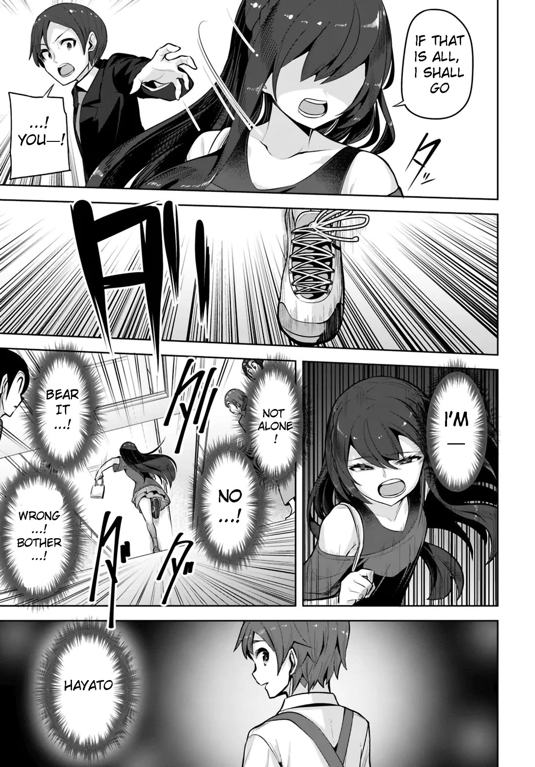 Tenkosaki: The Neat and Pretty Girl at My New School Is a Childhood Friend of Mine Who I Thought Was a Boy Chapter 28 page 9 - Chapter 28: You're Not A Bother