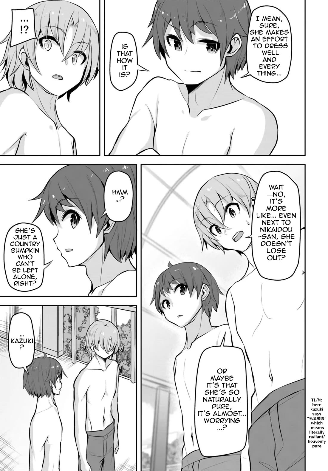 Tenkosaki: The Neat and Pretty Girl at My New School Is a Childhood Friend of Mine Who I Thought Was a Boy Chapter 29 page 22 - Chapter 29: The End of Childhood Longings