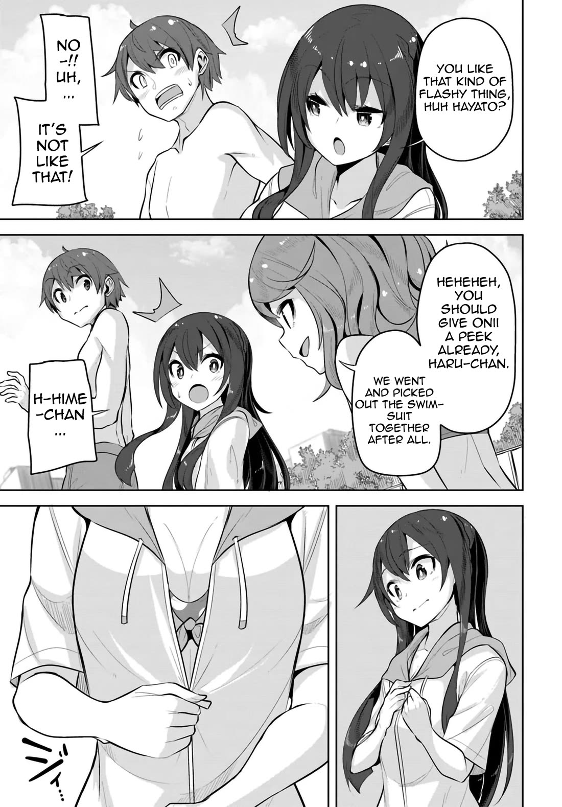 Tenkosaki: The Neat and Pretty Girl at My New School Is a Childhood Friend of Mine Who I Thought Was a Boy Chapter 29 page 7 - Chapter 29: The End of Childhood Longings