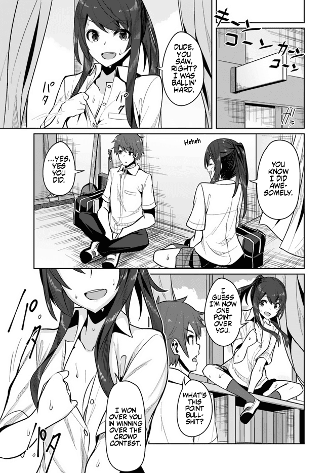 Tenkosaki: The Neat and Pretty Girl at My New School Is a Childhood Friend of Mine Who I Thought Was a Boy Chapter 3 page 13 - Chapter 3: Things I'm Not Used To, Things I'm Not Good At.