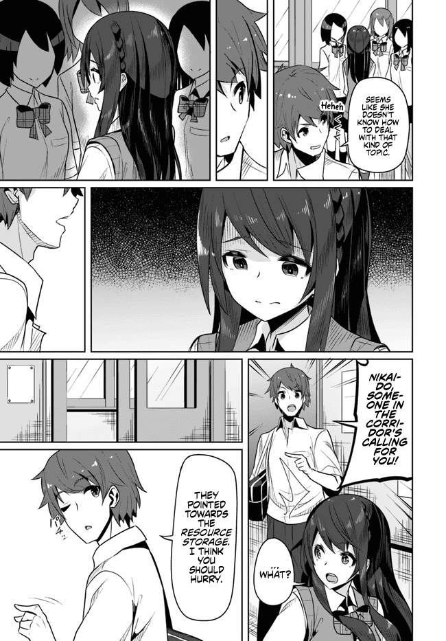 Tenkosaki: The Neat and Pretty Girl at My New School Is a Childhood Friend of Mine Who I Thought Was a Boy Chapter 3 page 21 - Chapter 3: Things I'm Not Used To, Things I'm Not Good At.