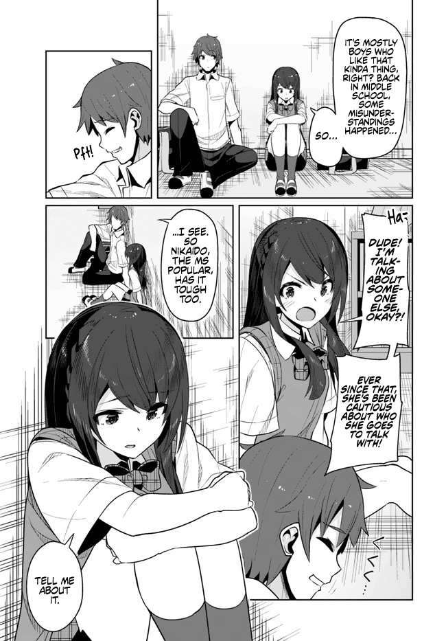 Tenkosaki: The Neat and Pretty Girl at My New School Is a Childhood Friend of Mine Who I Thought Was a Boy Chapter 3 page 23 - Chapter 3: Things I'm Not Used To, Things I'm Not Good At.