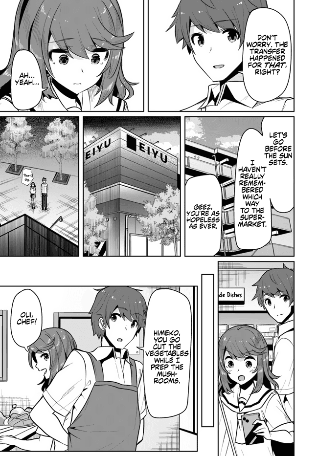 Tenkosaki: The Neat and Pretty Girl at My New School Is a Childhood Friend of Mine Who I Thought Was a Boy Chapter 3 page 5 - Chapter 3: Things I'm Not Used To, Things I'm Not Good At.