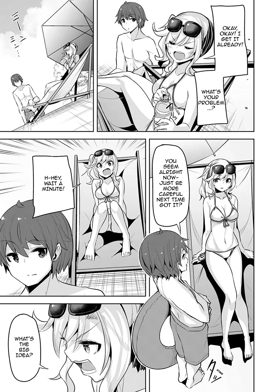 Tenkosaki: The Neat and Pretty Girl at My New School Is a Childhood Friend of Mine Who I Thought Was a Boy Chapter 30 page 13 - Chapter 30: The Clumsy One