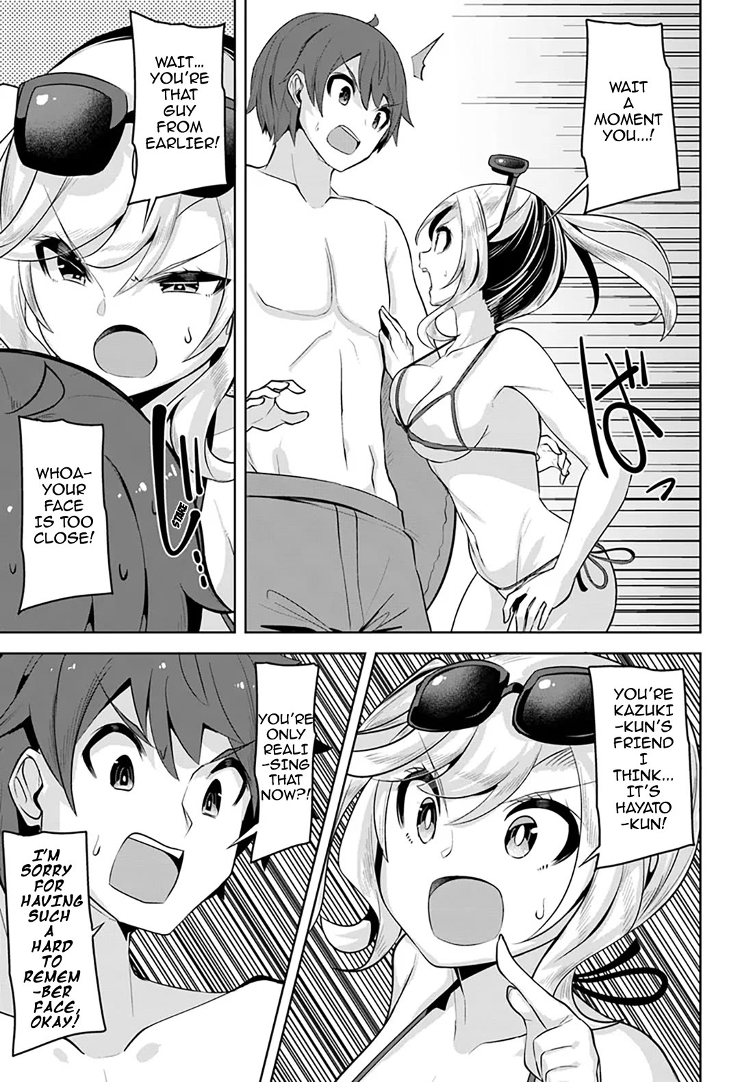 Tenkosaki: The Neat and Pretty Girl at My New School Is a Childhood Friend of Mine Who I Thought Was a Boy Chapter 30 page 15 - Chapter 30: The Clumsy One