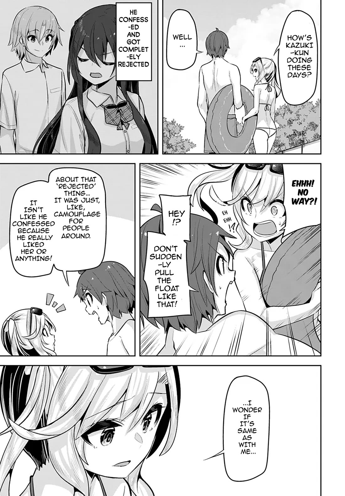 Tenkosaki: The Neat and Pretty Girl at My New School Is a Childhood Friend of Mine Who I Thought Was a Boy Chapter 30 page 21 - Chapter 30: The Clumsy One