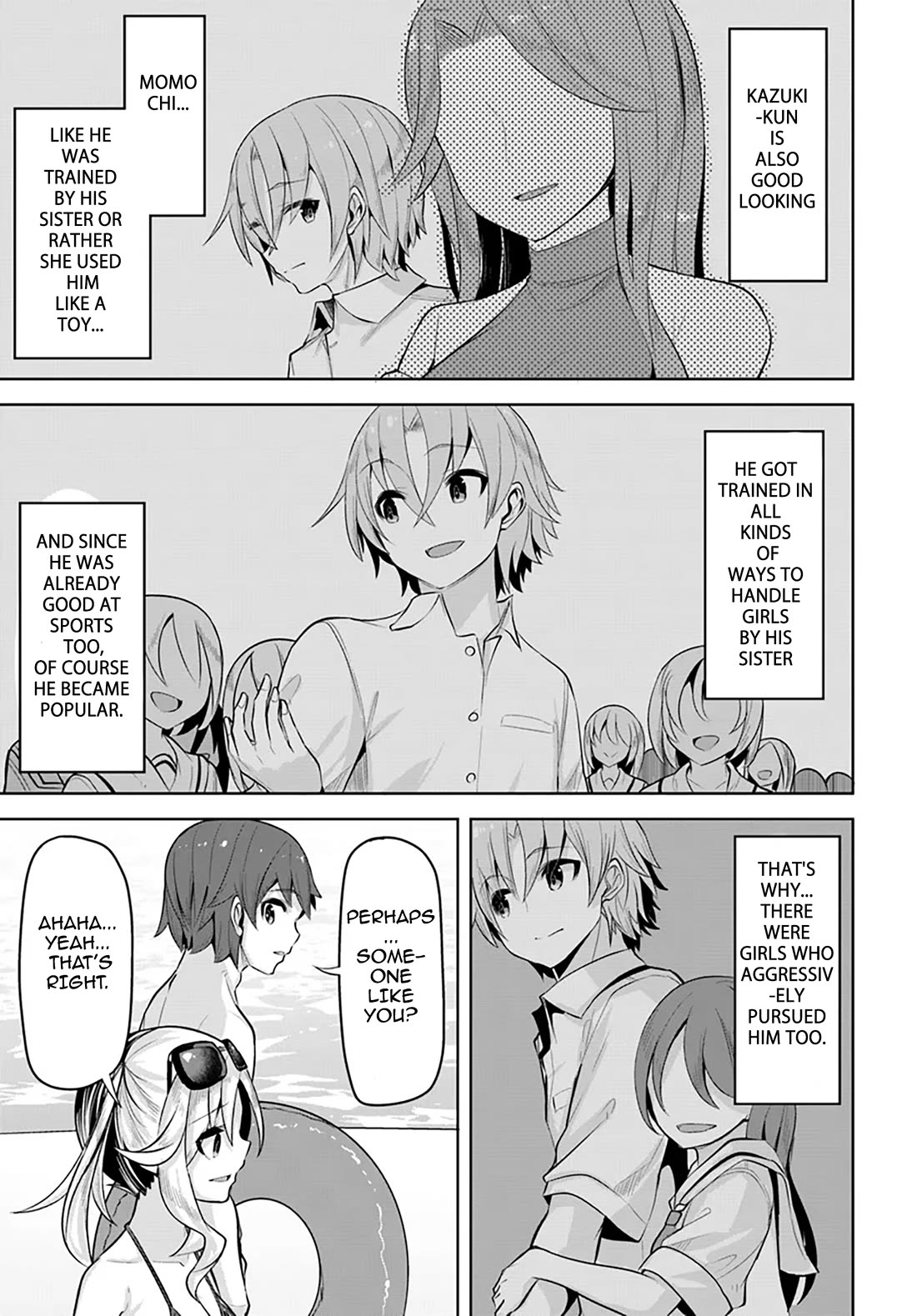 Tenkosaki: The Neat and Pretty Girl at My New School Is a Childhood Friend of Mine Who I Thought Was a Boy Chapter 30 page 23 - Chapter 30: The Clumsy One