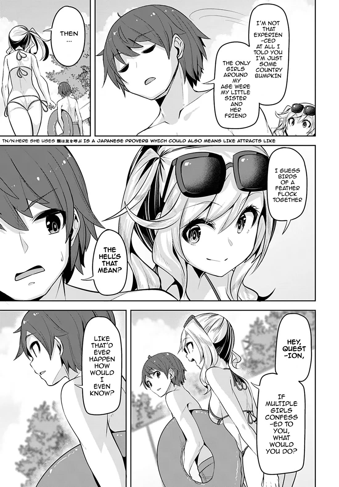 Tenkosaki: The Neat and Pretty Girl at My New School Is a Childhood Friend of Mine Who I Thought Was a Boy Chapter 30 page 27 - Chapter 30: The Clumsy One