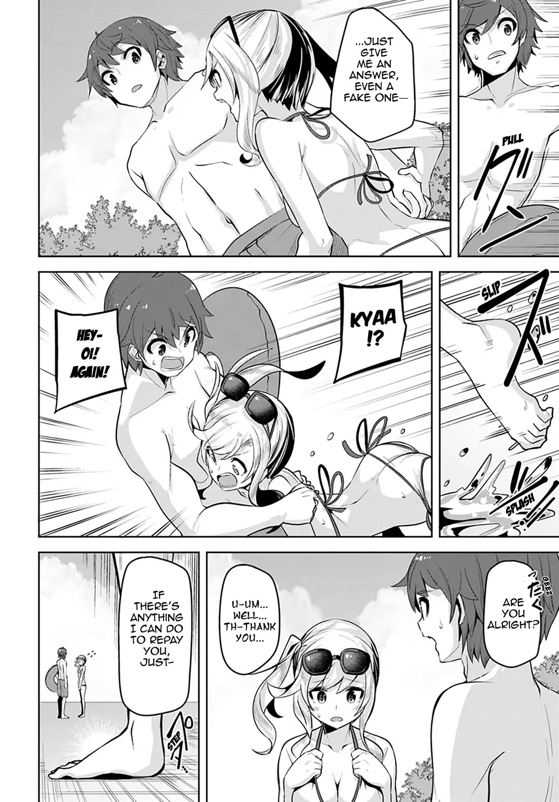 Tenkosaki: The Neat and Pretty Girl at My New School Is a Childhood Friend of Mine Who I Thought Was a Boy Chapter 30 page 28 - Chapter 30: The Clumsy One