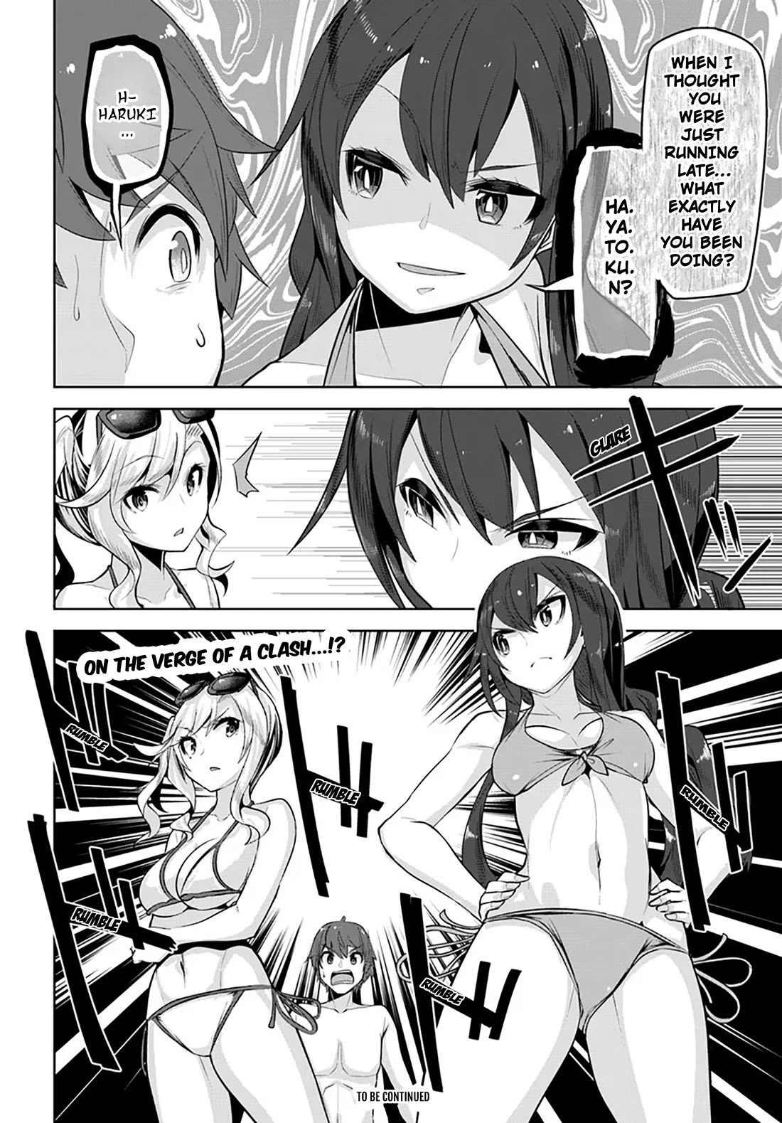 Tenkosaki: The Neat and Pretty Girl at My New School Is a Childhood Friend of Mine Who I Thought Was a Boy Chapter 30 page 30 - Chapter 30: The Clumsy One