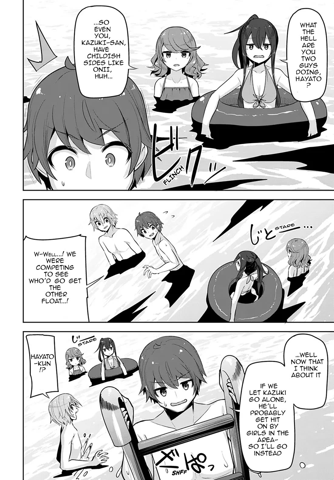Tenkosaki: The Neat and Pretty Girl at My New School Is a Childhood Friend of Mine Who I Thought Was a Boy Chapter 30 page 8 - Chapter 30: The Clumsy One
