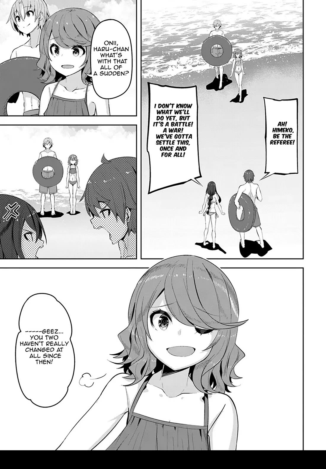 Tenkosaki: The Neat and Pretty Girl at My New School Is a Childhood Friend of Mine Who I Thought Was a Boy Chapter 31 page 15 - Chapter 31: We're Home!