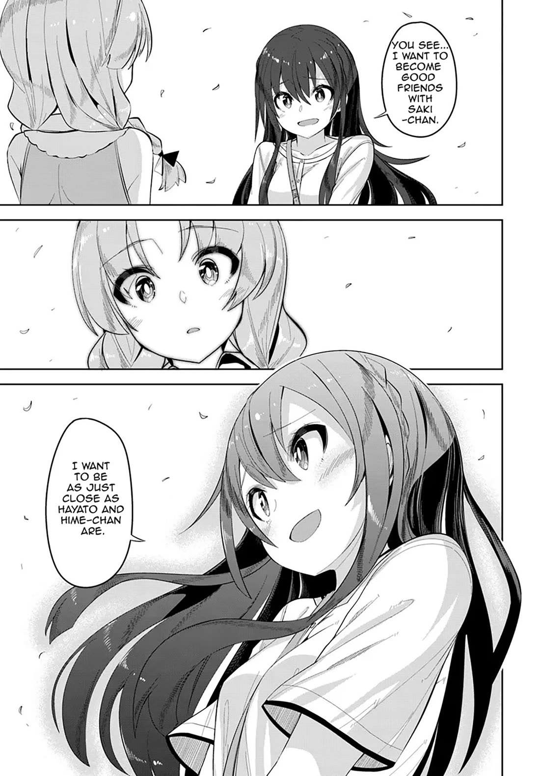 Tenkosaki: The Neat and Pretty Girl at My New School Is a Childhood Friend of Mine Who I Thought Was a Boy Chapter 31 page 31 - Chapter 31: We're Home!