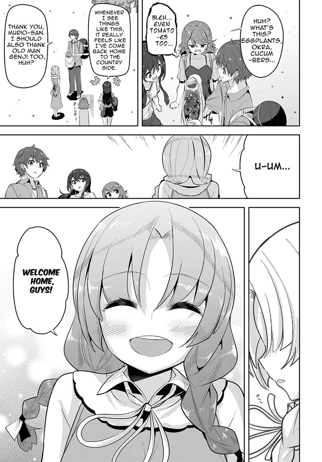 Tenkosaki: The Neat and Pretty Girl at My New School Is a Childhood Friend of Mine Who I Thought Was a Boy Chapter 31 page 33 - Chapter 31: We're Home!