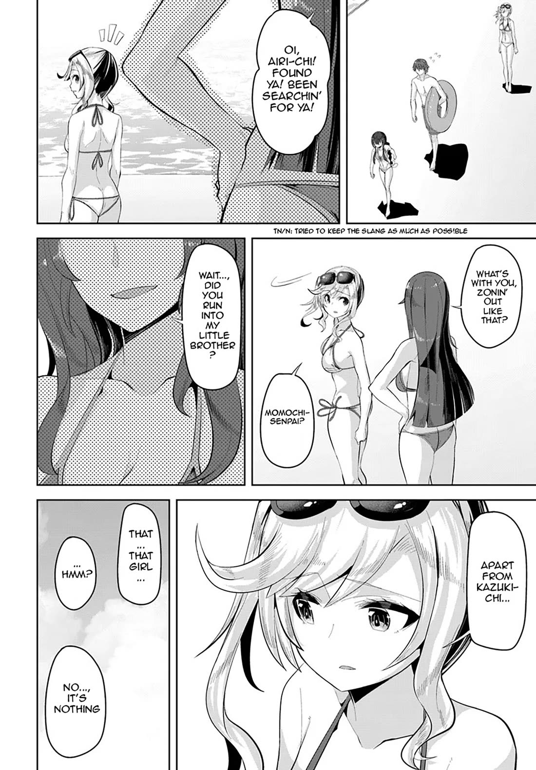 Tenkosaki: The Neat and Pretty Girl at My New School Is a Childhood Friend of Mine Who I Thought Was a Boy Chapter 31 page 6 - Chapter 31: We're Home!
