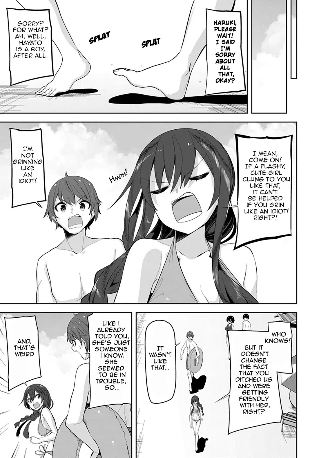 Tenkosaki: The Neat and Pretty Girl at My New School Is a Childhood Friend of Mine Who I Thought Was a Boy Chapter 31 page 7 - Chapter 31: We're Home!