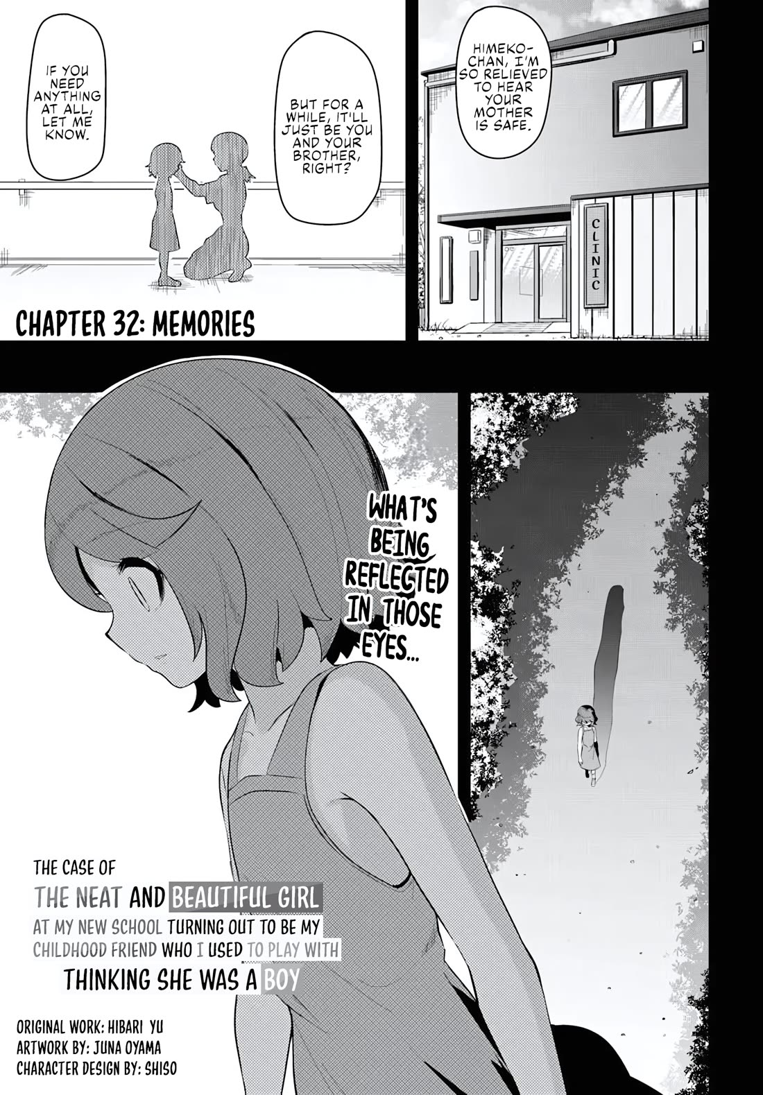 Tenkosaki: The Neat and Pretty Girl at My New School Is a Childhood Friend of Mine Who I Thought Was a Boy Chapter 32 page 1 - Chapter 32: Memories