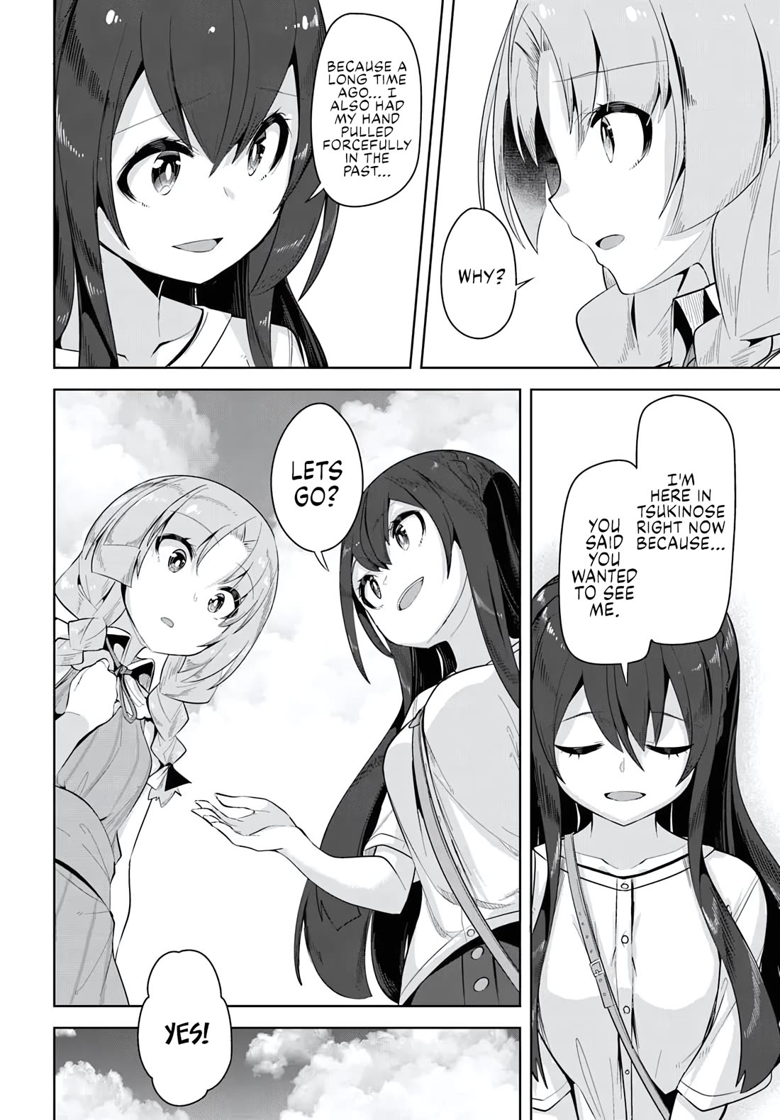 Tenkosaki: The Neat and Pretty Girl at My New School Is a Childhood Friend of Mine Who I Thought Was a Boy Chapter 32 page 14 - Chapter 32: Memories