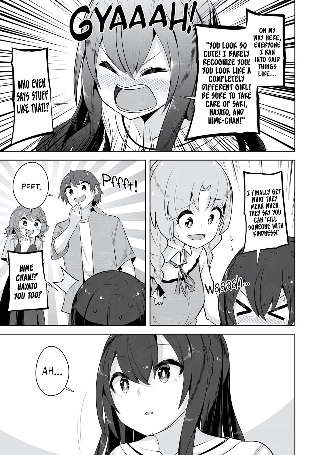 Tenkosaki: The Neat and Pretty Girl at My New School Is a Childhood Friend of Mine Who I Thought Was a Boy Chapter 32 page 19 - Chapter 32: Memories