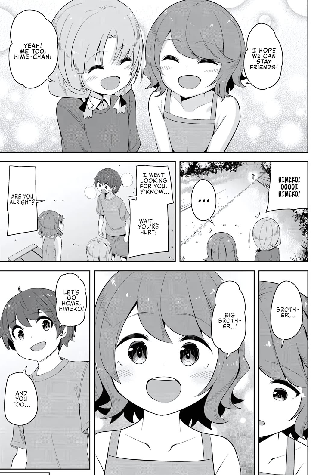 Tenkosaki: The Neat and Pretty Girl at My New School Is a Childhood Friend of Mine Who I Thought Was a Boy Chapter 32 page 9 - Chapter 32: Memories