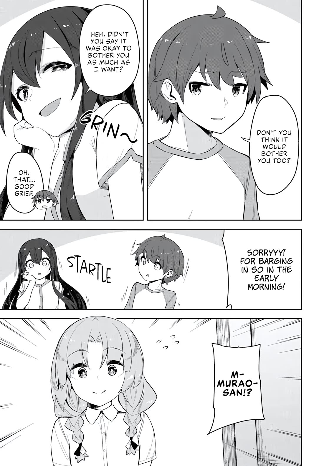 Tenkosaki: The Neat and Pretty Girl at My New School Is a Childhood Friend of Mine Who I Thought Was a Boy Chapter 34 page 10 - Chapter 34: Big Sister... What?