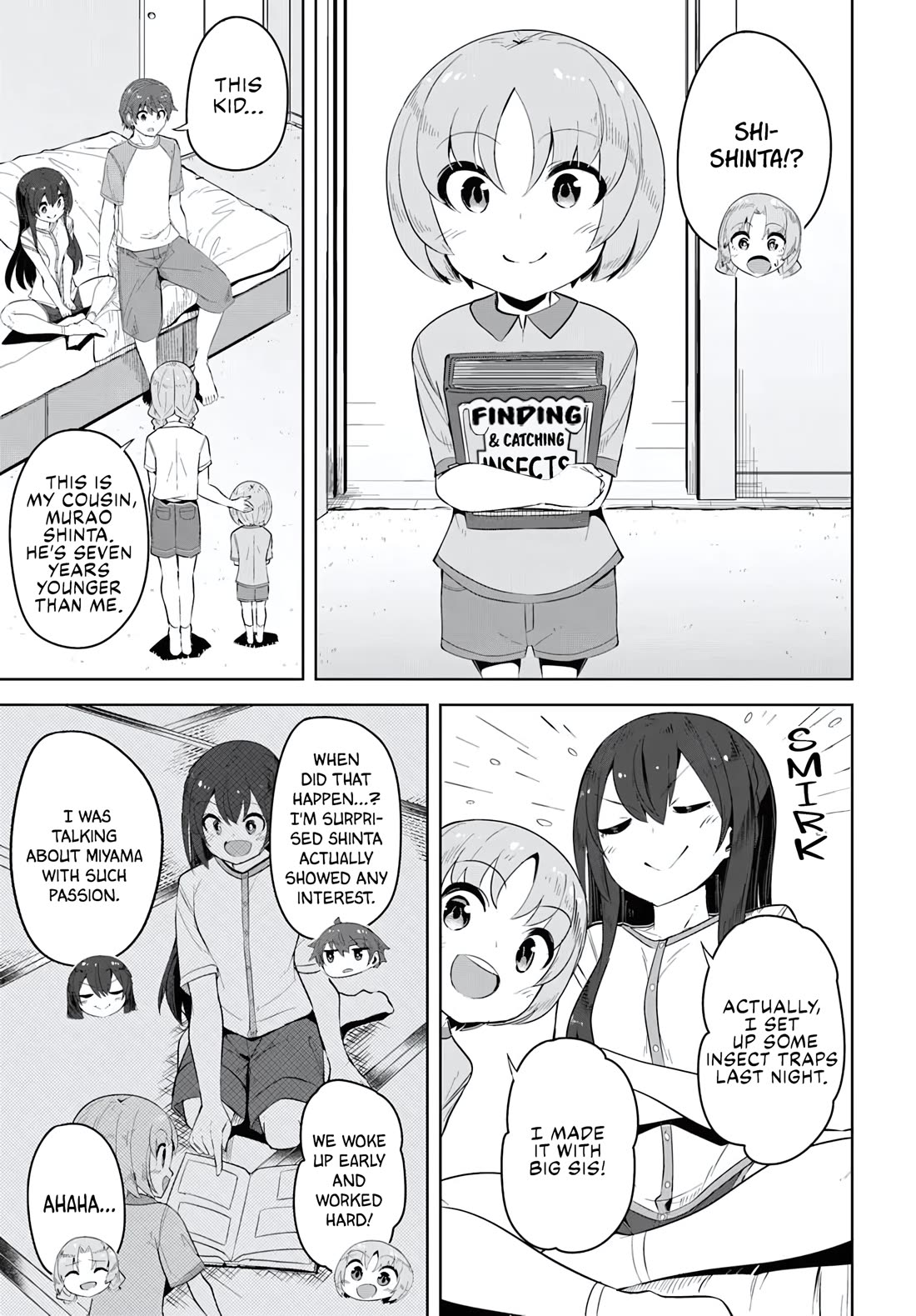 Tenkosaki: The Neat and Pretty Girl at My New School Is a Childhood Friend of Mine Who I Thought Was a Boy Chapter 34 page 12 - Chapter 34: Big Sister... What?