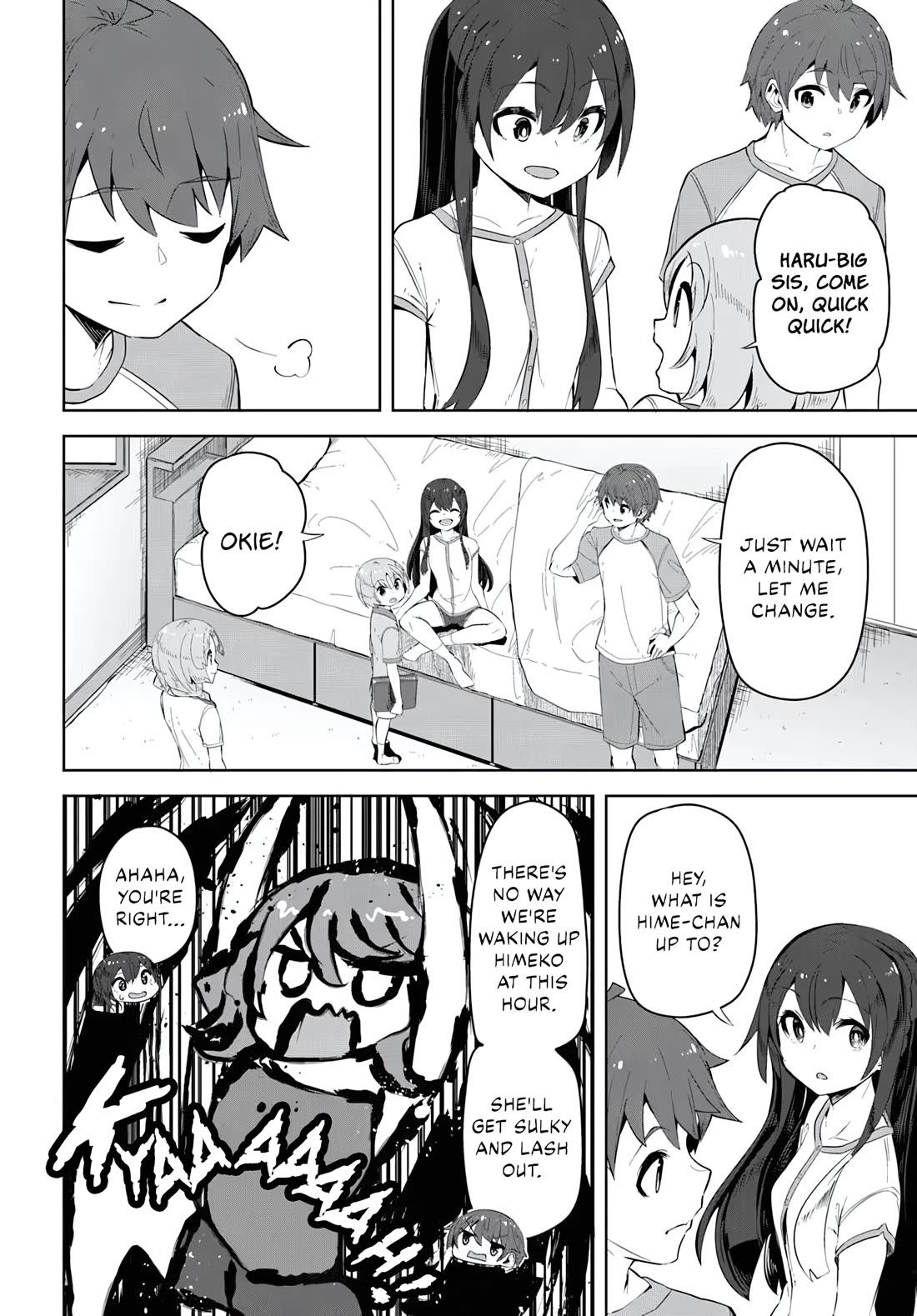 Tenkosaki: The Neat and Pretty Girl at My New School Is a Childhood Friend of Mine Who I Thought Was a Boy Chapter 34 page 13 - Chapter 34: Big Sister... What?