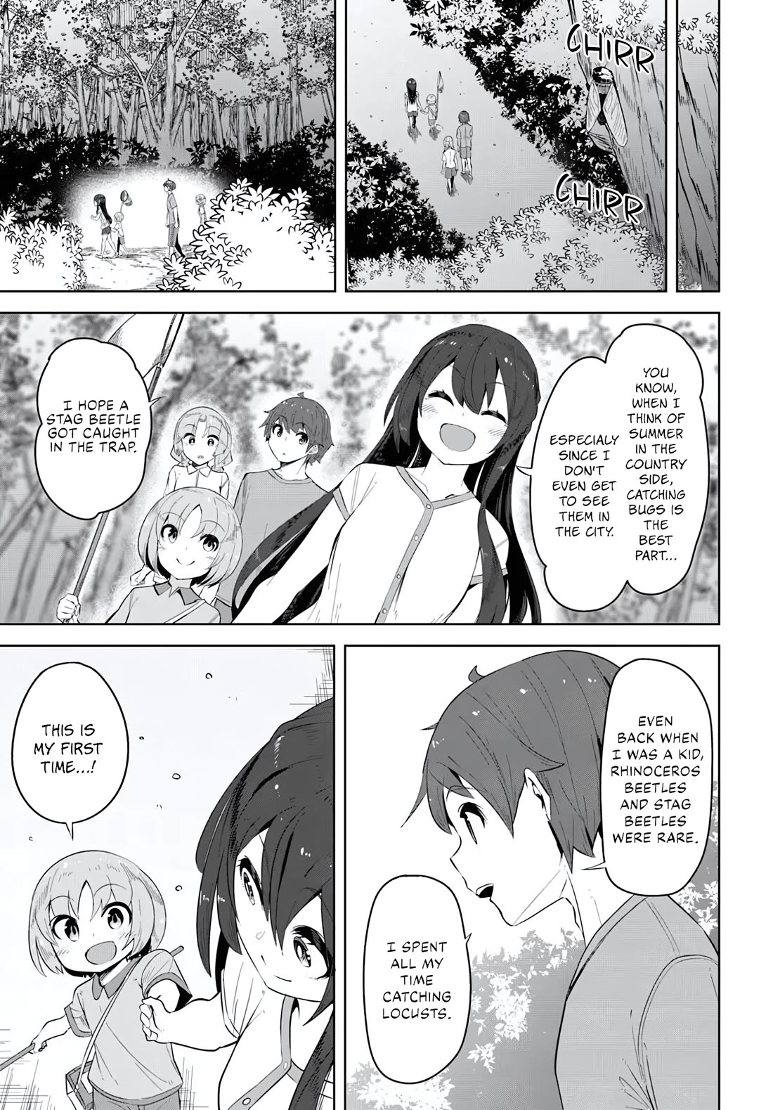 Tenkosaki: The Neat and Pretty Girl at My New School Is a Childhood Friend of Mine Who I Thought Was a Boy Chapter 34 page 14 - Chapter 34: Big Sister... What?