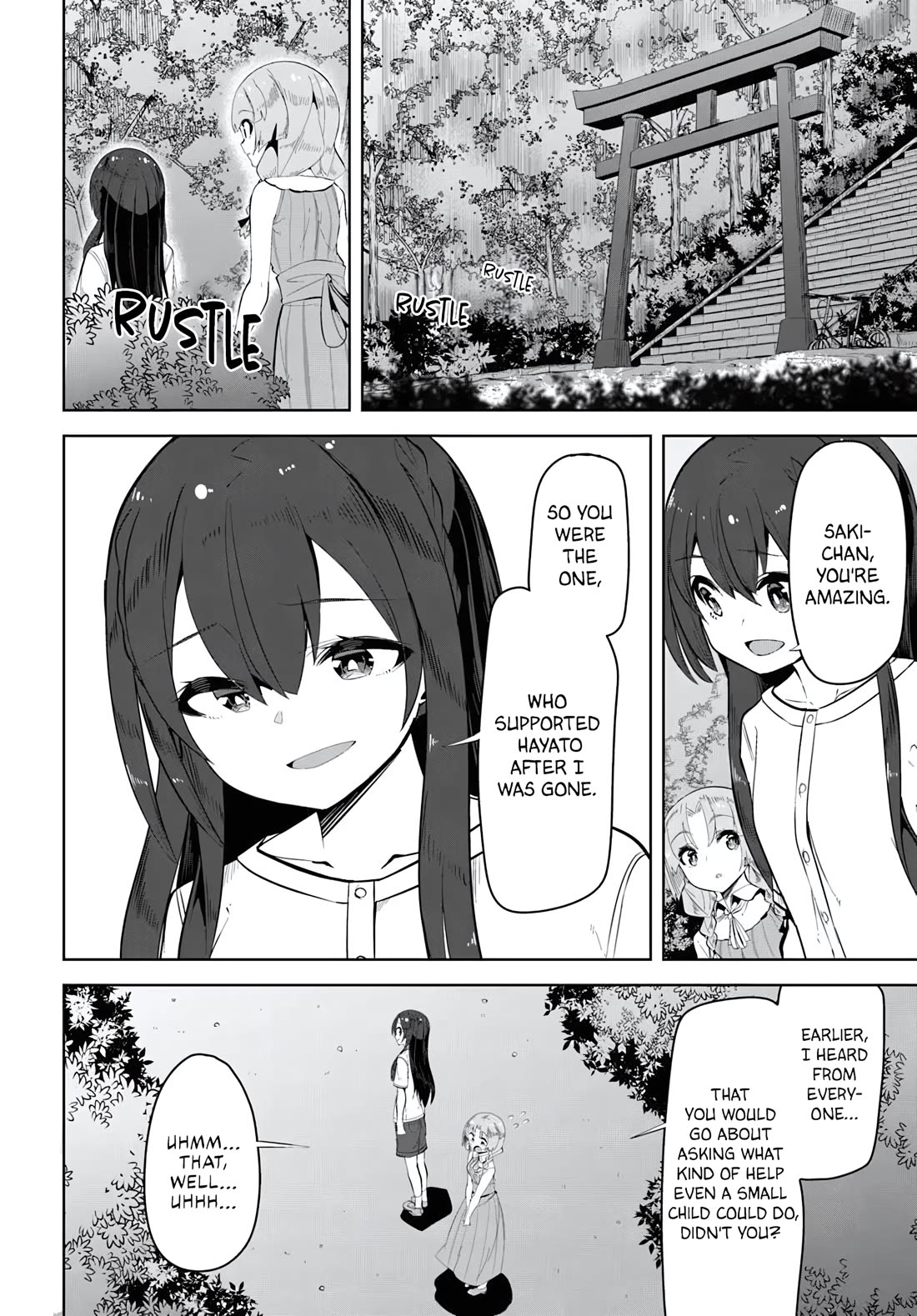 Tenkosaki: The Neat and Pretty Girl at My New School Is a Childhood Friend of Mine Who I Thought Was a Boy Chapter 34 page 2 - Chapter 34: Big Sister... What?