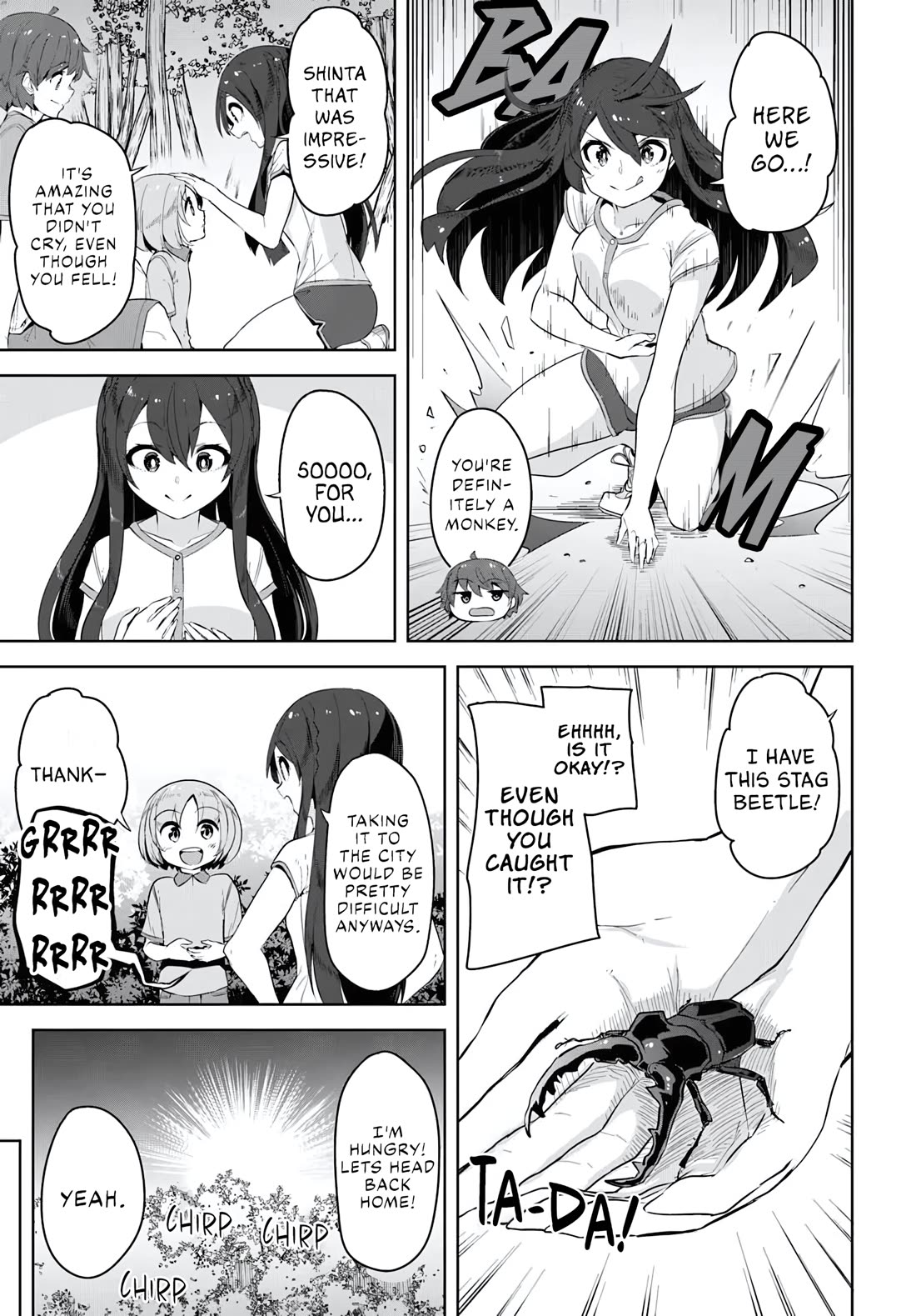 Tenkosaki: The Neat and Pretty Girl at My New School Is a Childhood Friend of Mine Who I Thought Was a Boy Chapter 34 page 22 - Chapter 34: Big Sister... What?