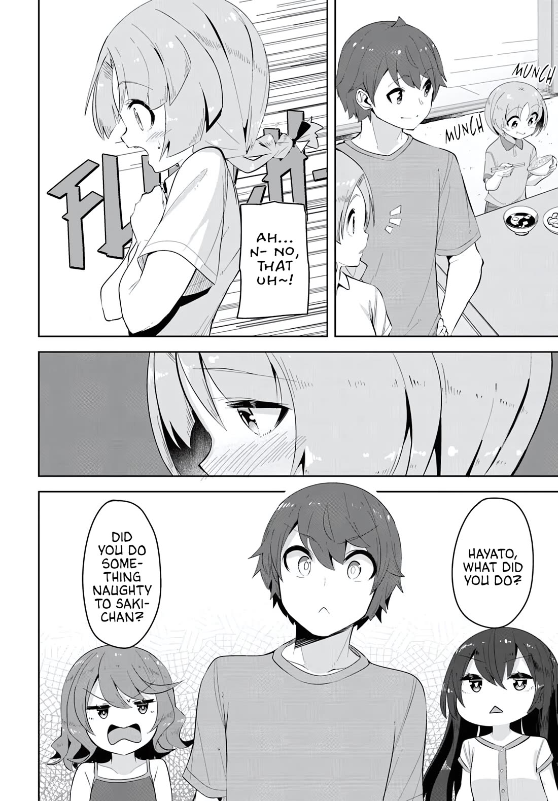 Tenkosaki: The Neat and Pretty Girl at My New School Is a Childhood Friend of Mine Who I Thought Was a Boy Chapter 34 page 29 - Chapter 34: Big Sister... What?