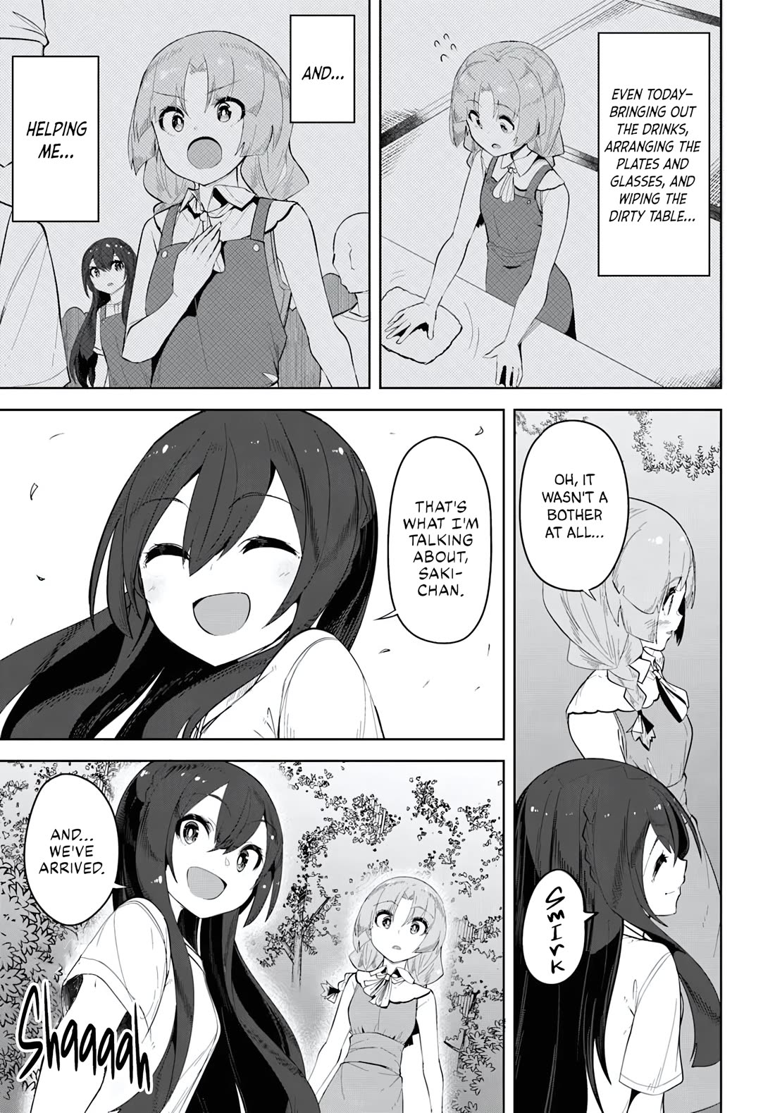 Tenkosaki: The Neat and Pretty Girl at My New School Is a Childhood Friend of Mine Who I Thought Was a Boy Chapter 34 page 3 - Chapter 34: Big Sister... What?